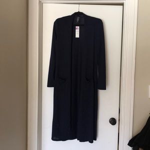 Agnes & Dora Duster - Navy Blue - Size M/L